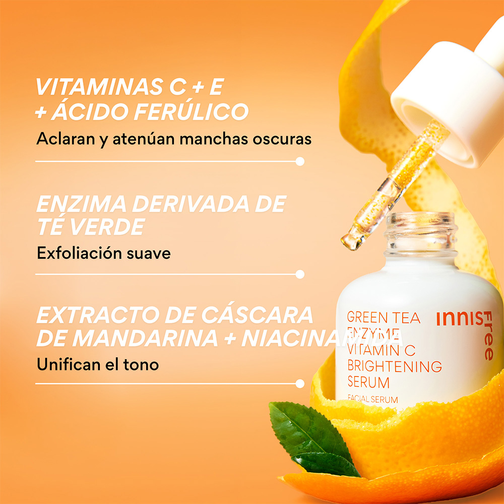 RAPID VITAMIN C BRIGHTENING SERUM FOR DARK SPOTS + POST-BREAKOUT MARKS (S&Eacute;RUM DE VITAMINA C)